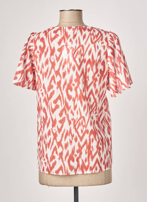 Top roșu C'EST BEAU LA VIE femeie