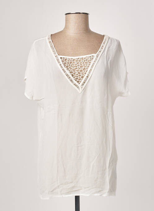 Top alb ONE STEP femeie