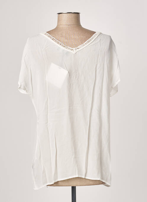 Top alb ONE STEP femeie