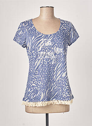 Tricou albastru FRED SABATIER femeie