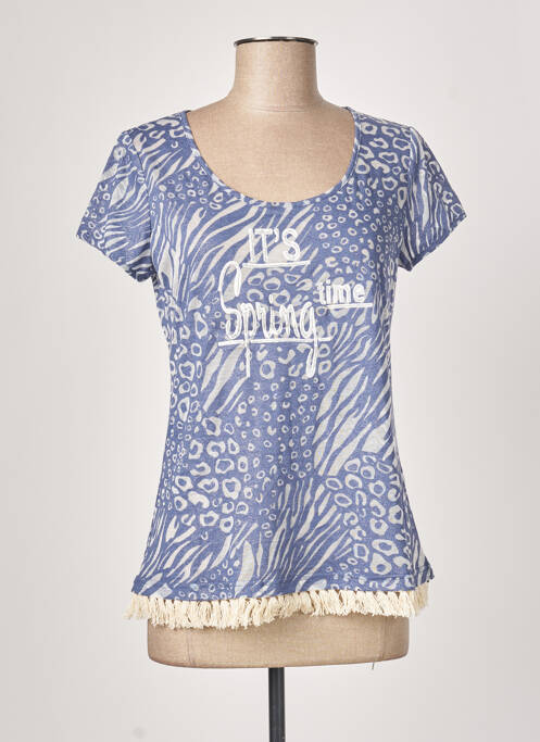 Tricou albastru FRED SABATIER femeie