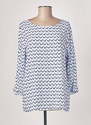 Tunică mâneci lungi albastru FRANSA femeie