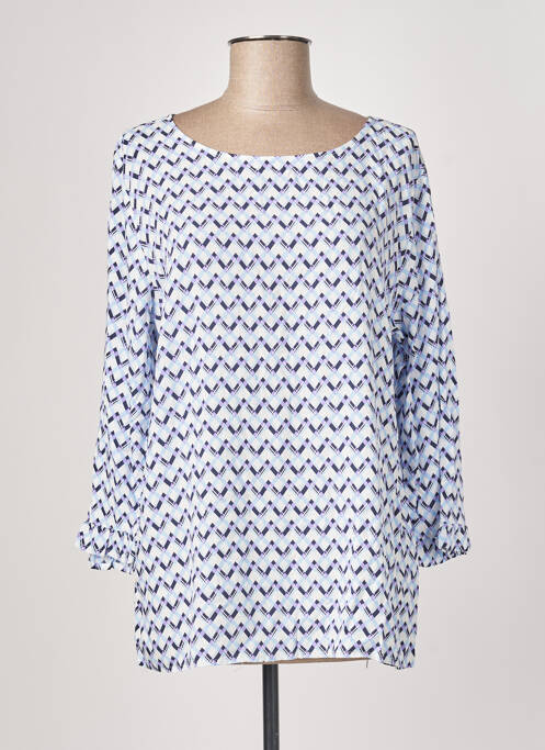 Tunică mâneci lungi albastru FRANSA femeie