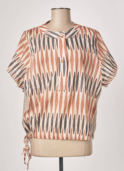 Bluză maro GEISHA femeie