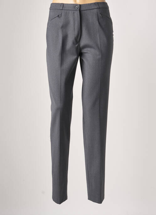 Pantalon slim gri ANNE KELLY femeie