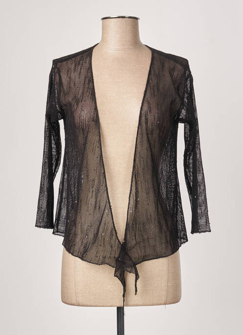 Vestă cu mâneci lungi negru SEE THE MOON femeie