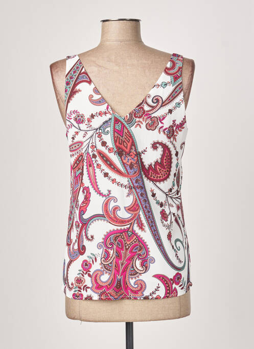 Top alb MORGAN femeie