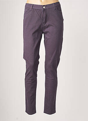 Pantalon slim elasticitate mărime normală gri LA FIANCEE DU MEKONG femeie