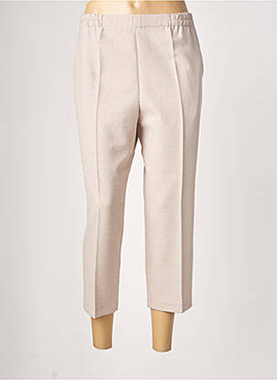 Pantalon trei sferturi bej ANNE KELLY femeie