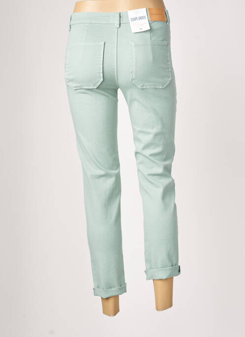 Blugi cu croială slim verde C'EST BEAU LA VIE femeie