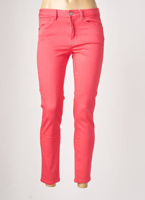 Pantalon slim roșu C'EST BEAU LA VIE femeie