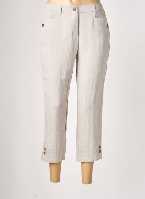 Pantalon trei sferturi gri DIANE LAURY femeie