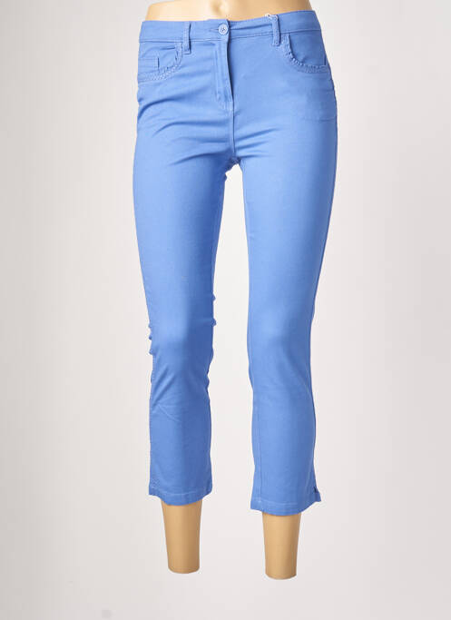 Pantalon trei sferturi albastru C'EST BEAU LA VIE femeie