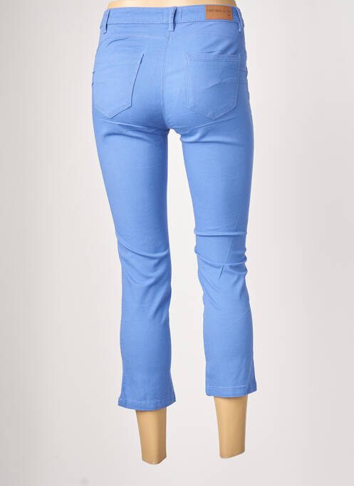 Pantalon trei sferturi albastru C'EST BEAU LA VIE femeie