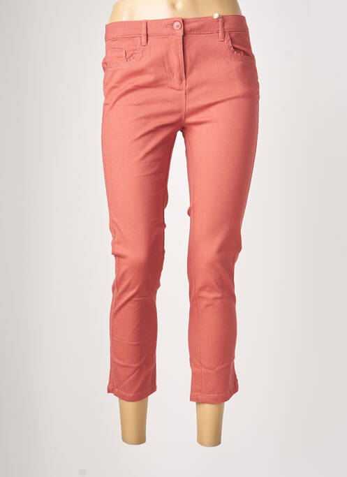 Pantalon trei sferturi maro C'EST BEAU LA VIE femeie