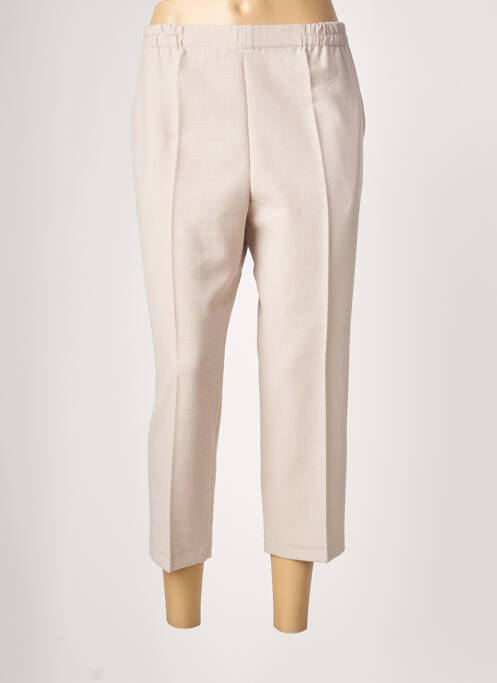 Pantalon trei sferturi bej ANNE KELLY femeie