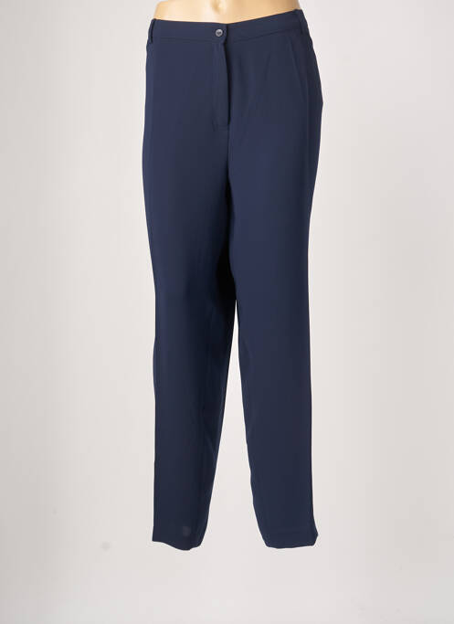 Pantalon drept albastru ANNE KELLY femeie