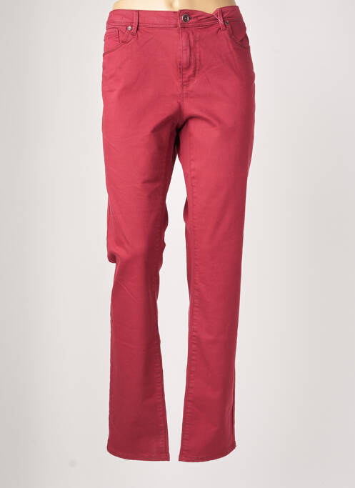 Pantalon drept roșu C'EST BEAU LA VIE femeie