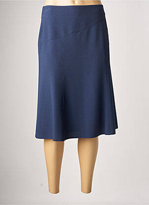 Fustă midi albastru ANNE KELLY femeie