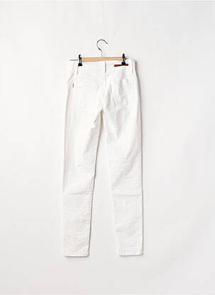 Pantalon slim conic mărime normală alb TIFFOSI femeie