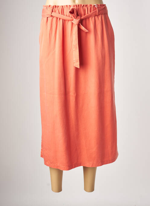 Fustă lungă portocaliu C'EST BEAU LA VIE femeie