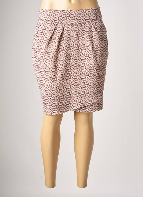 Fustă midi maro ONE STEP femeie