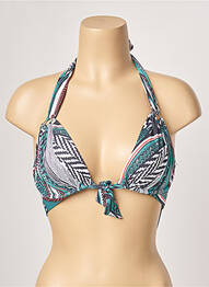 Sutien de costum de baie elasticitate top triunghiuri verde ESCALE À BAHIA femme