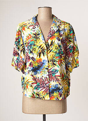 Cămașă galben LES PETITES FLEURS femeie