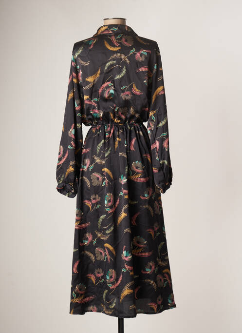 Rochie lungă negru VINTAGE LOVE femeie