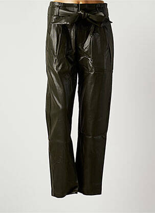 Pantalon drept verde GRACE & MILA femeie