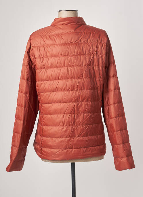 Geacă matlasată buzunare fără glugă portocaliu SPARKZ femme