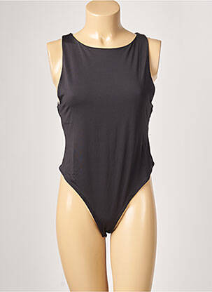 Body guler rotund fără mâneci negru MISS SELFRIDGE femeie