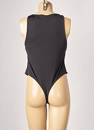 Body guler rotund fără mâneci negru MISS SELFRIDGE femeie