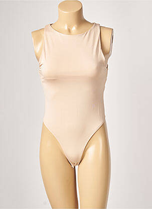 Body guler rotund fără mâneci roz MISS SELFRIDGE femeie