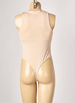 Body guler rotund fără mâneci roz MISS SELFRIDGE femeie