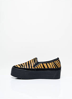 Slip-on-uri toc platformă toc de 4 la 6 cm maro DN.SIXTY SEVEN femeie
