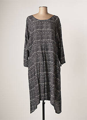 Rochie midi mâneci 3/4 mâneci 3/4 negru MASAI femeie