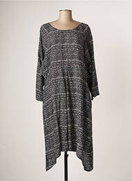 Rochie midi mâneci 3/4 mâneci 3/4 negru MASAI femeie