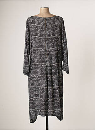 Rochie midi mâneci 3/4 mâneci 3/4 negru MASAI femeie