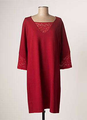 Rochie midi roșu MALOKA femeie