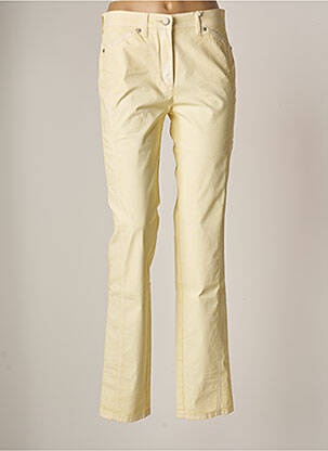 Pantalon slim galben TONI femeie