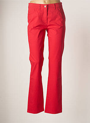Pantalon slim roșu TONI femeie