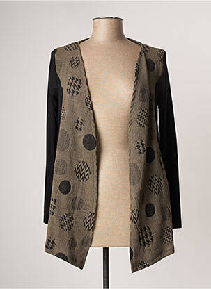 Vestă cu mâneci lungi bej G!OZE femeie