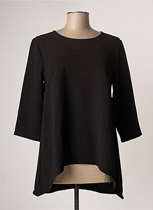 Tunică mâneci lungi negru G!OZE femeie