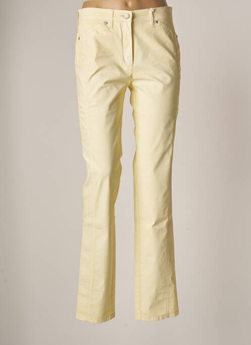 Pantalon slim galben TONI femeie