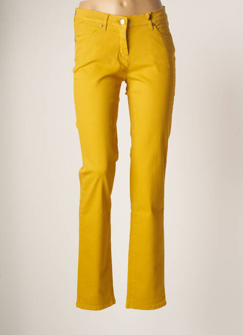 Pantalon slim galben TONI femeie