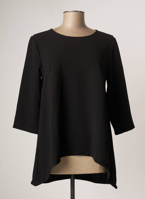 Tunică mâneci lungi negru G!OZE femeie