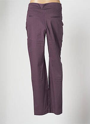 Pantalon chino închidere cu fermoar sub clapetă cu nasturi mărime normală violet ALL BEAUTIFUL femeie