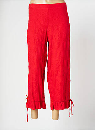 Pantalon 7/8 roșu G!OZE femeie