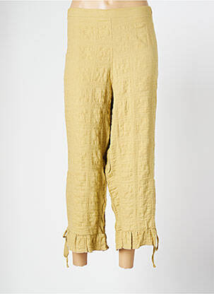 Pantalon 7/8 mărime normală mărime normală verde G!OZE femeie